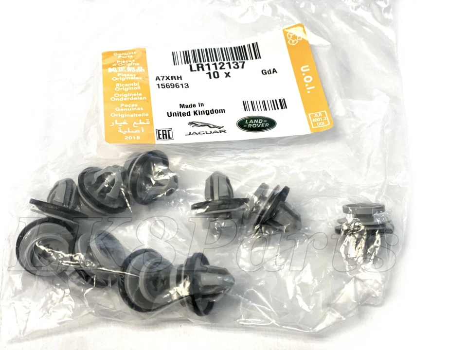 Land Rover Defender 90/110 2020-2023 clips de moldura de puerta LR112137 x 10 Foto 2 de 4
