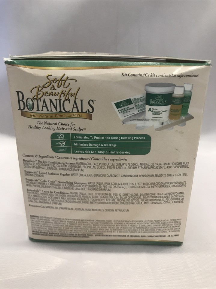 Soft & Beautiful Botanicals Sensitive Scalp Relaxer - Für Grobes Haar & Sensible Kopfhaut