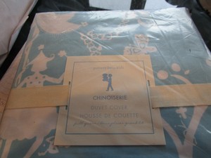 Pottery Barn Kids Chinoiserie Blue Full Queen Duvet New Ebay