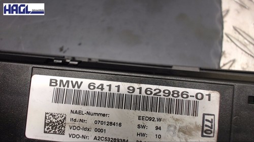 Levier De L'Appareil De Chauffage Climatisation M Klima 64119162986-01 BMW 118d - Photo 3/3