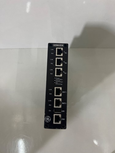 GENERAL ELECTRIC IS220UCSAH1A / UCSA-H1A REV PROCESSOR MODULE WITHOUT SD CARD