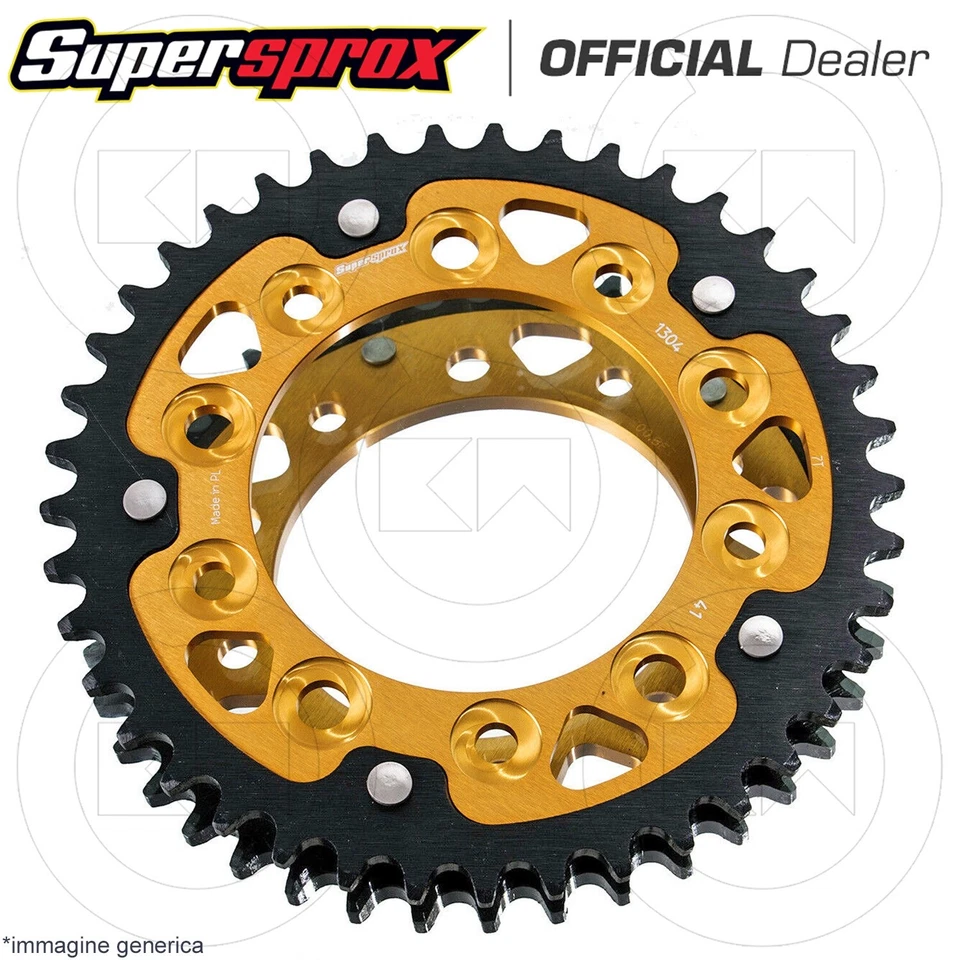 CORONA SUPERSPROX STEALTH ORO PASSO 520 46 DENTI DUCATI MONSTER 600 1999-2001 Foto 4 de 4