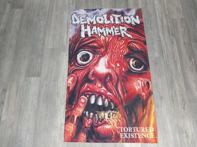 Demolition Hammer Flag Flagge Poster Thrash Metal Solstice Exhorder 6