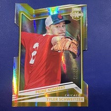 2022 Elite Extra #161 Tyler Schweitzer RC 10/10 SSP Die-Cut