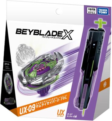 Beyblade X UX-09 Starter Samurai Saber 2-70L TAKARA TOMY