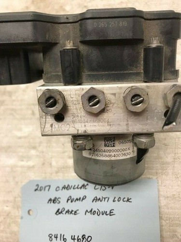 2017 CADILLAC CTS-V CTSV OEM ABS BRAKE PUMP MODULATOR 84164680 16 17 18 - Picture 3 of 8
