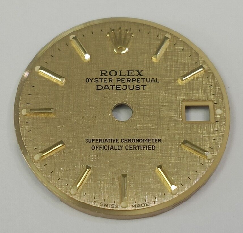RELOJ ROLEX 26 MM DE COLECCIÓN DATEJUST 6917 ESFERA DE LINO CHAMPÁN (REEDICIÓN Y ORIGINAL) - Imagen 2 de 4