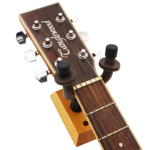 2Pcs Guitar Hangers Rack Adjustable Instrument Display Wall Mount Holder Hook US - Picture 13 of 19