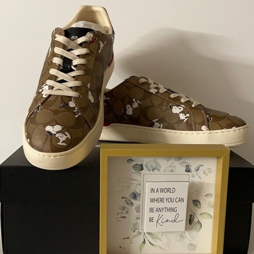 coach peanuts sneakers