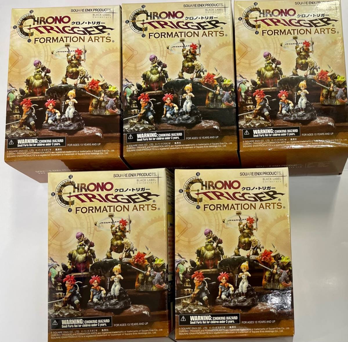 Square Enix Chrono Trigger Formation Arts Set of 5 Complete Square Enix Chrono Trigger Formation Arts Set of 5 Complete