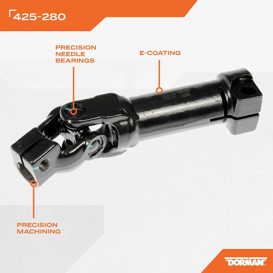 Compatível com 2011-2013 Ram 1500 eixo de direção intermediário inferior Dorman 2012 2013 - Imagem 3 de 4