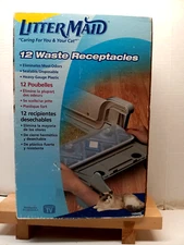 Litter Maid Waste Receptacles LMR200 Auto Self Cleaning Litter Box 12 Count NEW