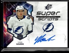 2020-21 SPX super scripts Yanni Gourde #SS-YG
