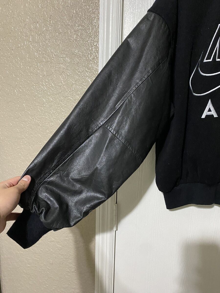 Vintage Nike Leather Jacket | eBay Vintage Nike Leather Jacket | eBay