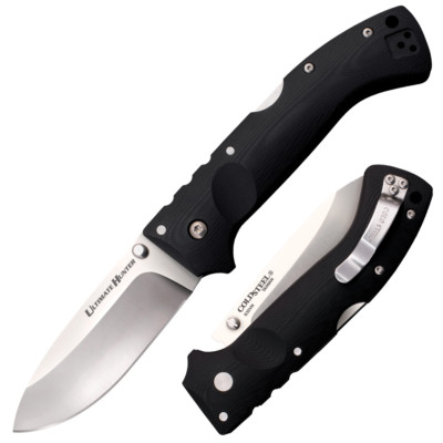 Cold Steel 30U Ultimate Hunter Folding Knife 3.5'' S35VN Satin Blade, G10 Handles