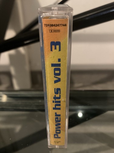 RARE CASSETTE K7 AUDIO TAPE MC POWER HITS 3 - 1996- EURODANCE POP HIP HOP🎧⭐️ - Foto 2 di 4