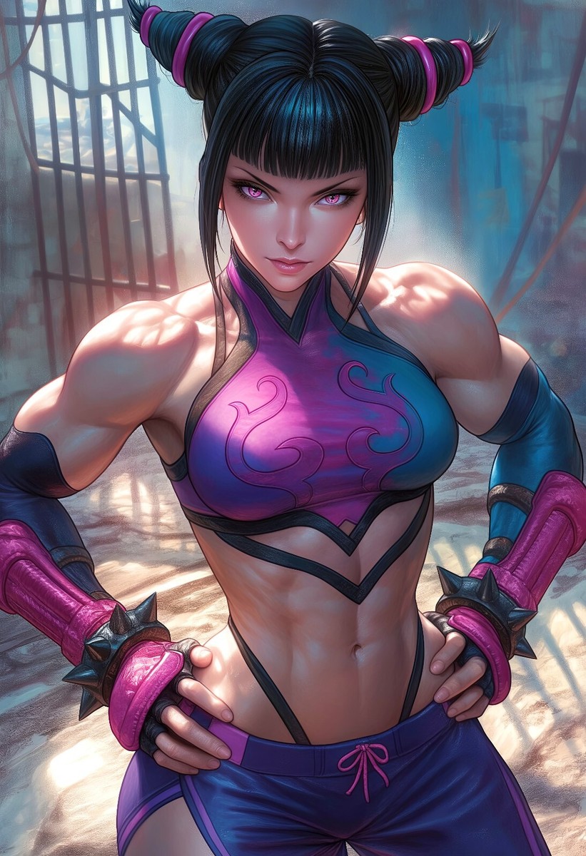 STANLEY LAU JURI Street Fighter 原画 Street Fighter Juri 2