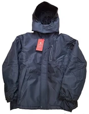 CAMEL CROWN (M) Men's Winter Jacket Hooded Casual Warm Snow Coat Faux Fur Lined