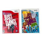 Just Dance 1 Just Dance Kids Bundle (Nintendo Wii, 2010) CIB Complete w Manuals