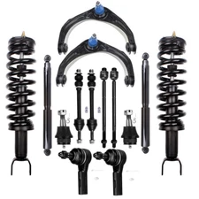 For 2006 2007 2008 Dodge Ram 1500 4WD 5-Lug Front Struts Lower Control Arms Kit