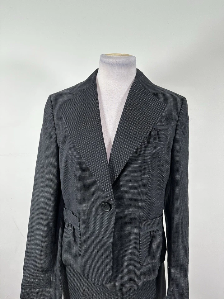 Loft By Ann Taylor Women’s Black Color Pant Suit Set Size 10 - Image 3 of 4