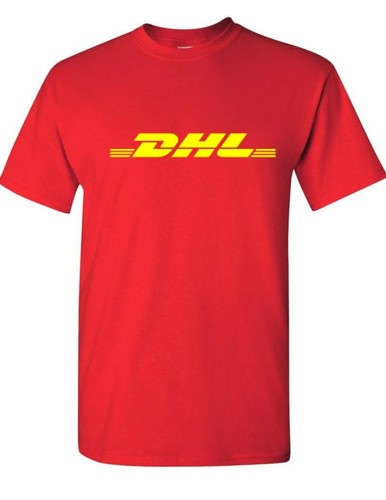 DHL Yellow Logo Tee Parcel Express 