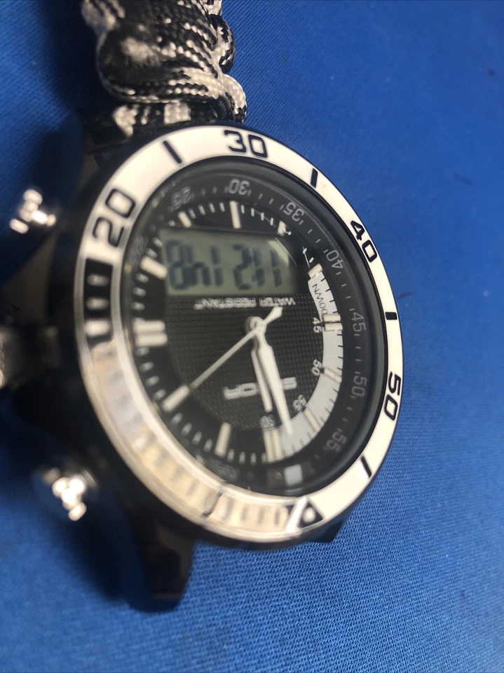 BONITO RELOJ DEPORTIVO SANDA SD-003 DOBLE MOVT LED Foto 2 de 4