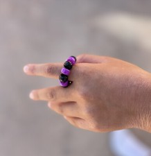 Beaded Ring By Midnight Jewelry My Daughters Creations