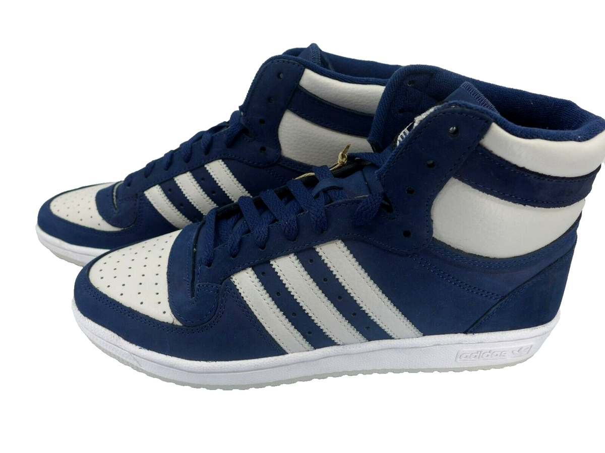 Adidas Top Ten RB Mens Navy Blue Grey Athletic Shoes (choose size
