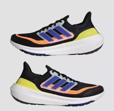 NEW Men's Adidas ULTRABOOST Light Running Shoes HP9204 Black Multi