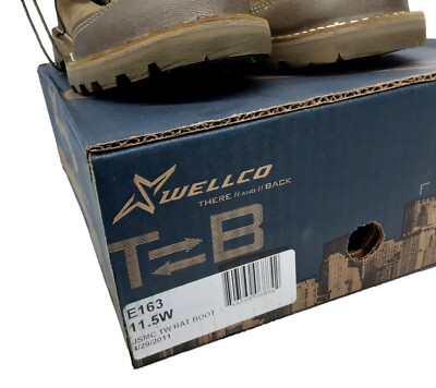 Wellco E163 USMC RAT Temperate Boots Combat Weather - Mojave US