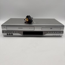 Toshiba SD-V393SU2 DVD VCR Combo VHS Recorder Tested, No Remote W/ AV Cables