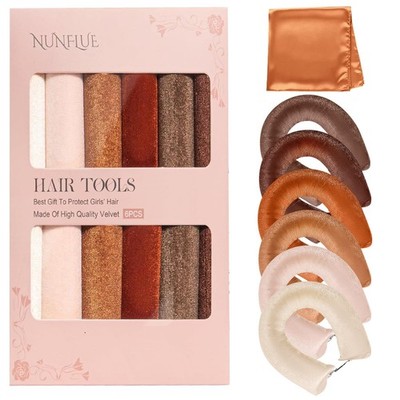 Heatless Curls Overnight Set - Jumbo Soft Hair Curlers to Sleep In, No Damage...