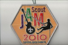 2010 Capitol Area Council Scout Jam patch