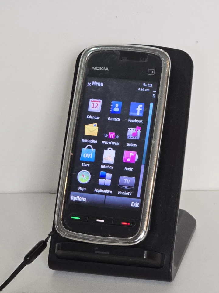 Nokia 5230 - Black (T-Mobile Mobile) Smartphone - Image 3 of 4