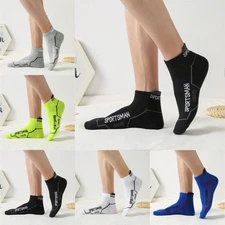 6/12 Pairs Men Ankle Sport Socks Athletic Cotton Comfort Quarter Low Cut Socks