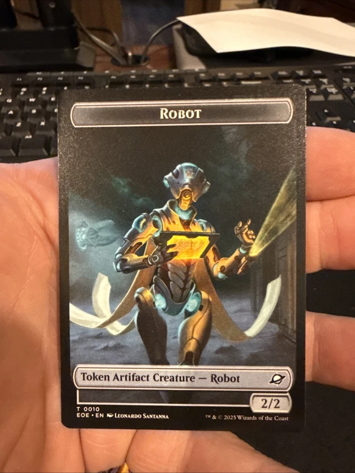 Tezzeret, Cruel Captain Edge of Eternities Regular NM 0002 w/Emblem - Image 4 of 4