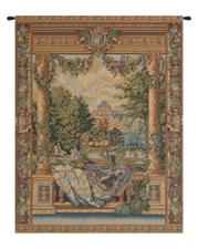 Versailles Castle Italian Tapestry Wall Art Hanging For Decor (New) 32x26 inch