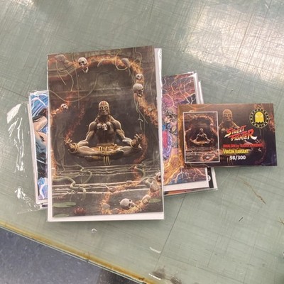 UDON Street Fighter #1 Dhalsim Virgin Variant Björn Barends 98/300