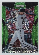 2019 Panini Prizm Lime Green Donut Circle Prizm /199 Steven Duggar #52 9hx