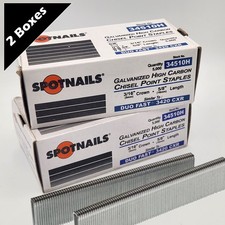 2 Boxes - Spotnails 34510H 5/8" 34 Series Staples for Duo Fast Staplers (10,000)