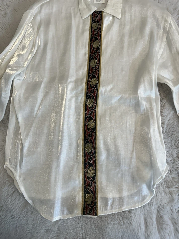 Camisa Melrose Crema Vintage, Para Mujer Talla 5 Foto 3 de 4