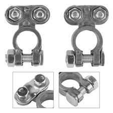 Heavy Duty Battery Terminal Connectors for Caravans and Motorhomes 2Pcs Set