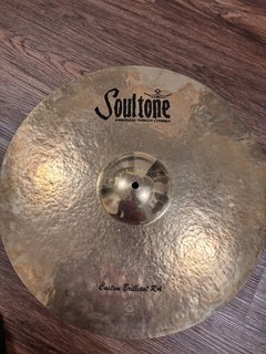 Soultone 23” Custom Brilliant RA Big Bell Ride