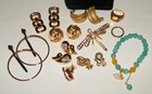 Vintage 20Pc FASHION JEWELRY LOT~MANY DESIGNER Trifari-Roman-Citation-S Steel — photo 6