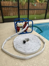 High Pressure Honda wildfire Pump and Hose System for swimming pool Palisades 