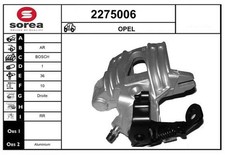Bremssattel Hinten Rechts Bosch-System für Opel Astra G F70 Cabrio T98 98-05