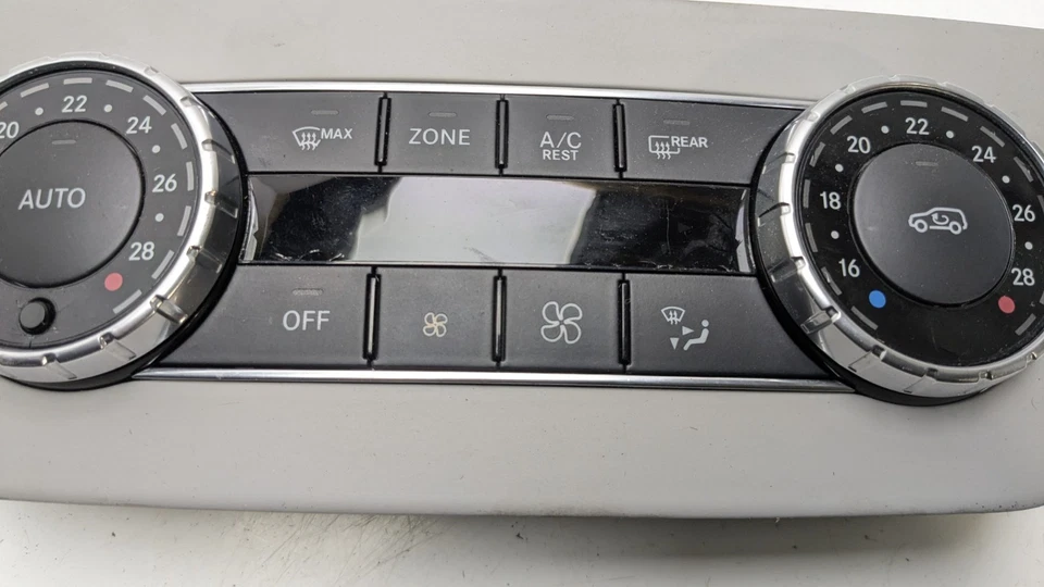 MERCEDES M CLASS ML W166 AC AIR CON HEATER CLIMATE CONTROL SWITCH PANEL 2013 - Image 3 of 4