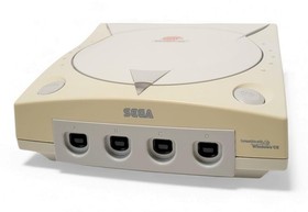 SEGA DREAMCAST HKT-3020 WHITE 2000 NTSC-U VIDEO GAME CONSOLE w/ CONTROLLER