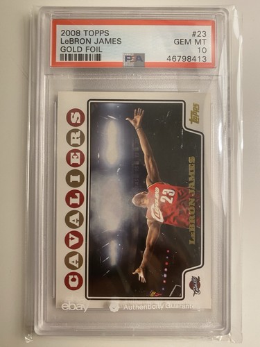 2008 LeBron James [Gold Foil] #23